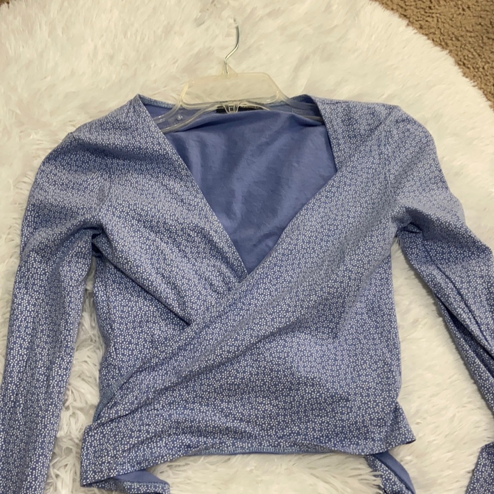 brandy melville wrap top
